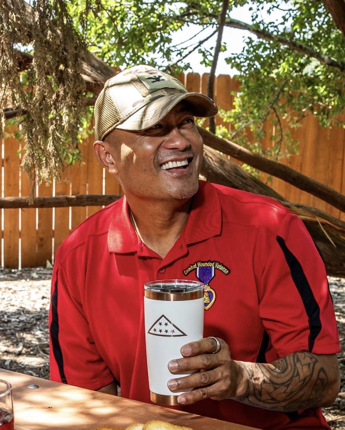 Kato Martinez — Combat Wounded Veteran, Purple Heart recipient